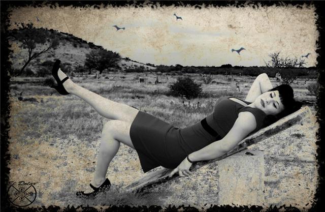 Female model photo shoot of Dea Deville by None Photo in Del Rio,TX