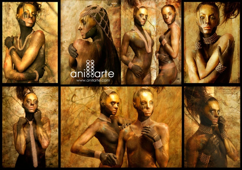 Female model photo shoot of anillarte in Cuadriptico
