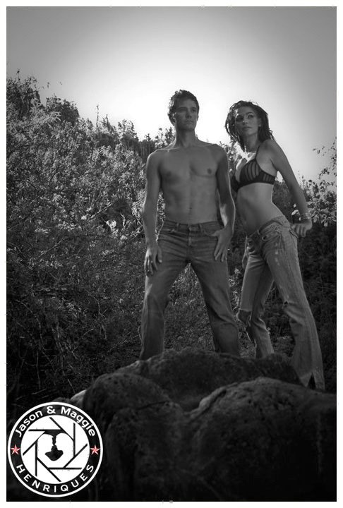 Female and Male model photo shoot of Heather Faith and Dylan Rist
