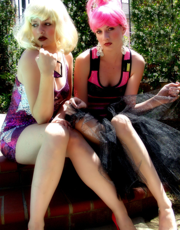 Female model photo shoot of SimoneBronte and Clementine Graves by starkfauxto