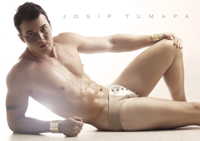 Male model photo shoot of josip tumapa SWIMWEAR and Sam Ashworth
