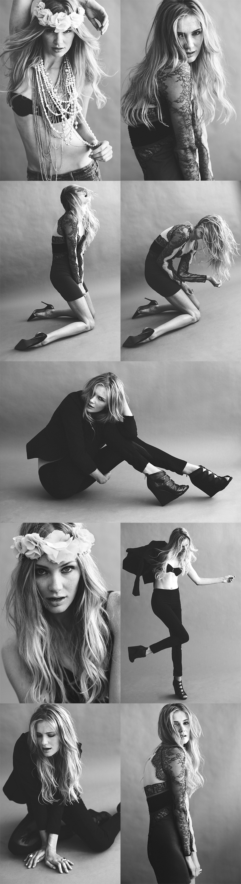 Female model photo shoot of Elle Leary Artistry