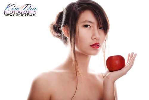 Female model photo shoot of Stephanie Tay by Kim Dao Photography