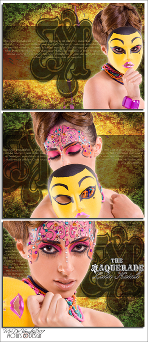 Female model photo shoot of Dina Marie Makeup  by Motifs By Design