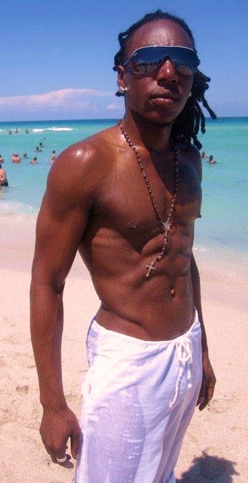 Male model photo shoot of Jadon Harper in Miami beach