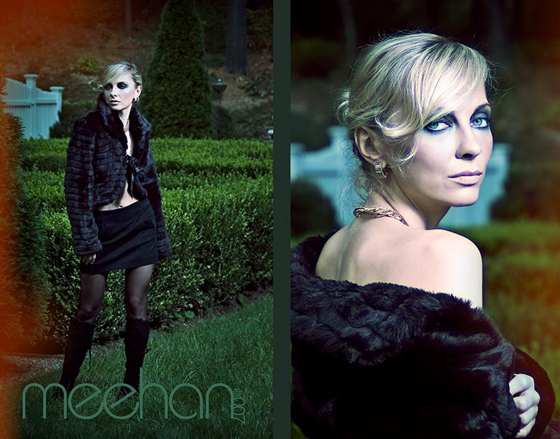 Female model photo shoot of Anna A E by Meehan in Boston, MA, makeup by Brook Martello