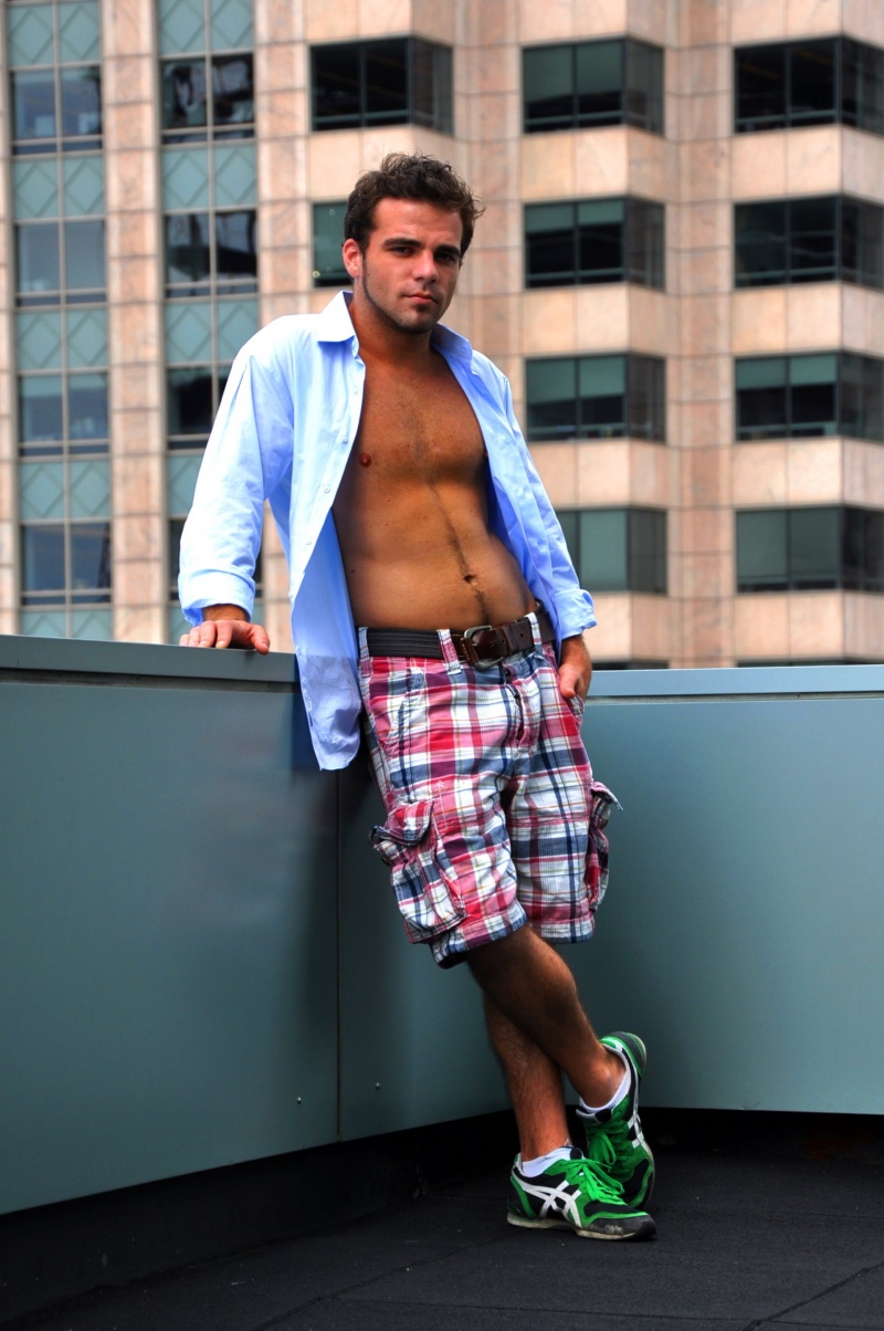 Male model photo shoot of Boston Aiden by FLYFOTO