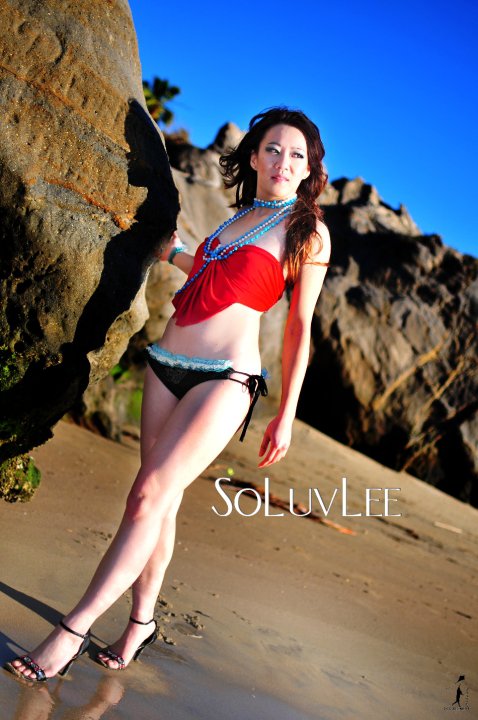 Female model photo shoot of Soluvlee Collections and Irene _N in Corona Del Mar