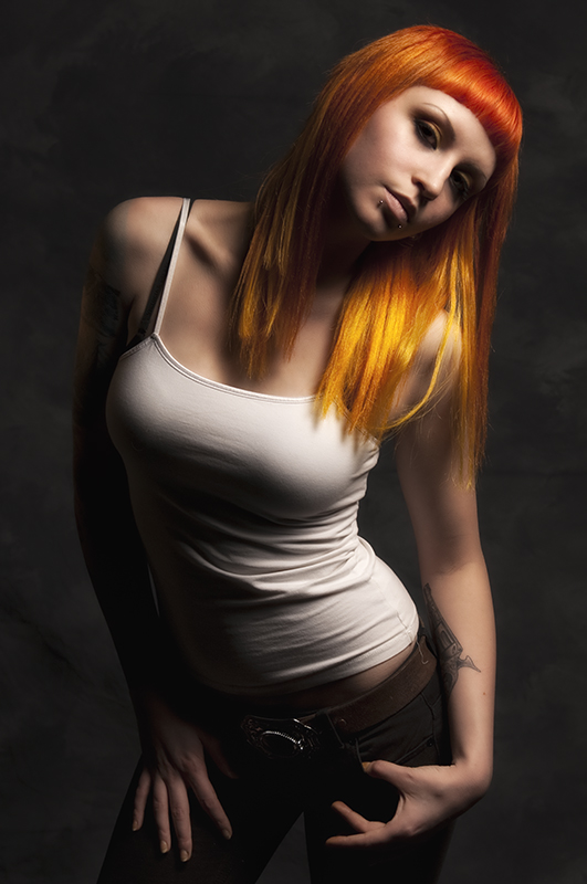 Female model photo shoot of Jesse Danger by MMDesign