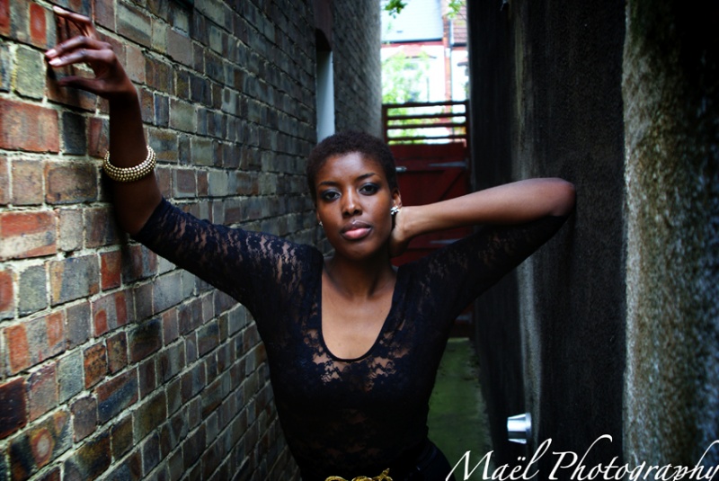 Female model photo shoot of Sapphire_ in Alley, London