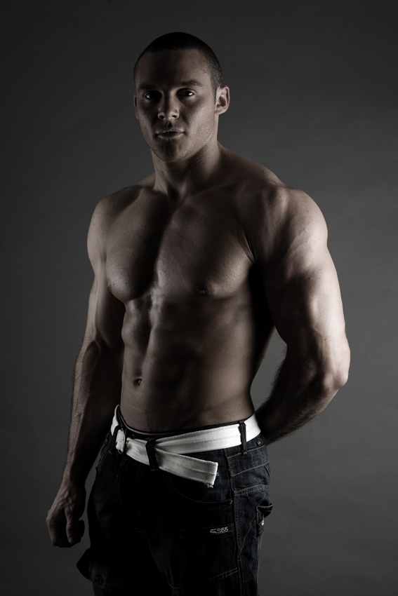 Male model photo shoot of alex crosby photography in studio