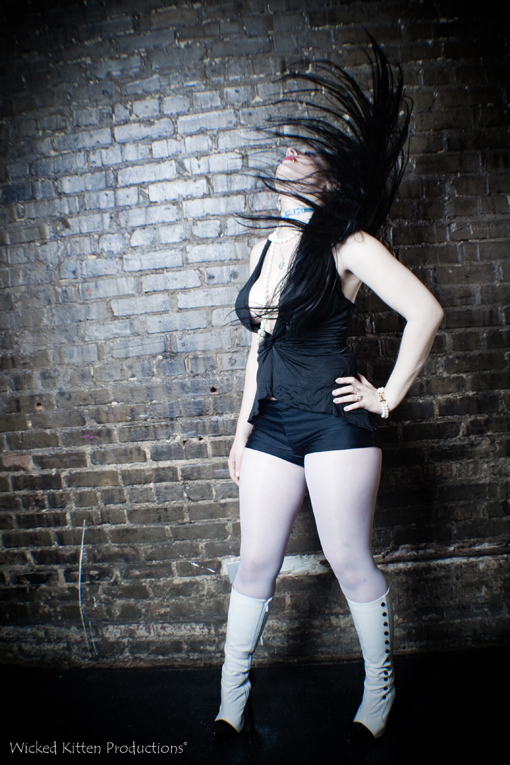 Female model photo shoot of Hada Pixie by Wicked Kitten