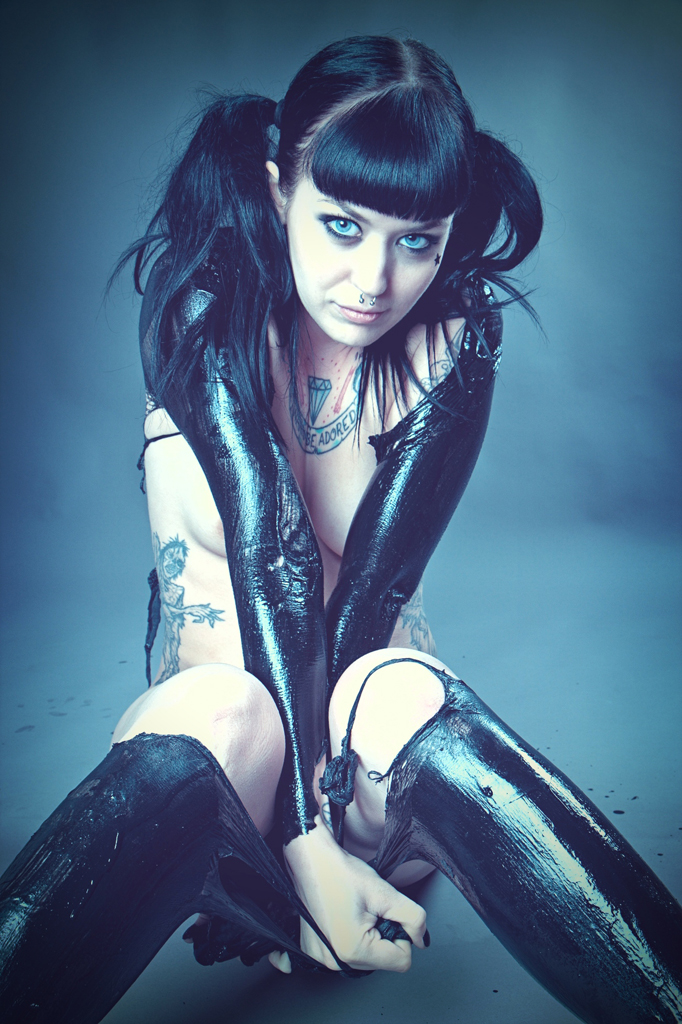Female model photo shoot of Kitty Stardust by t_croyle