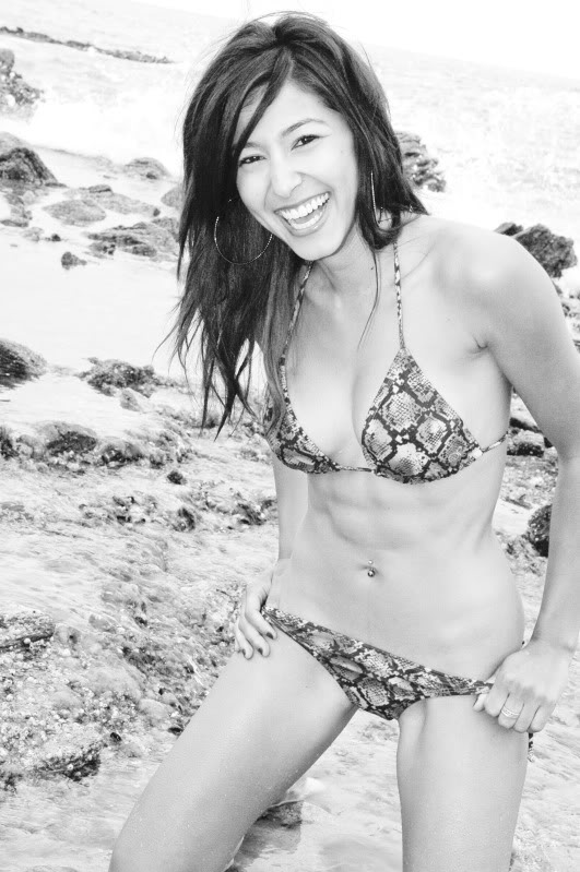 Female model photo shoot of Miss Eva Lynn by Amanda Davies in Laguna Beach