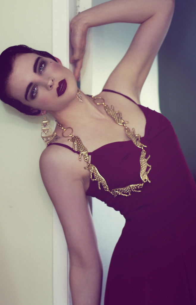 Female model photo shoot of Kyla Lee by Bob Jones222, makeup by Marissa Lyons