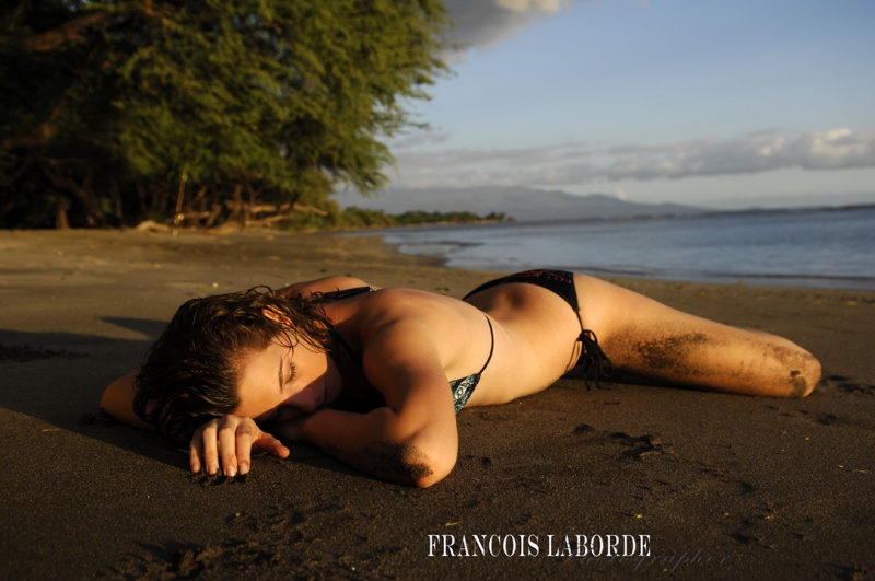 Female model photo shoot of Nikaia Smith by Francois Laborde in Maui, HI
