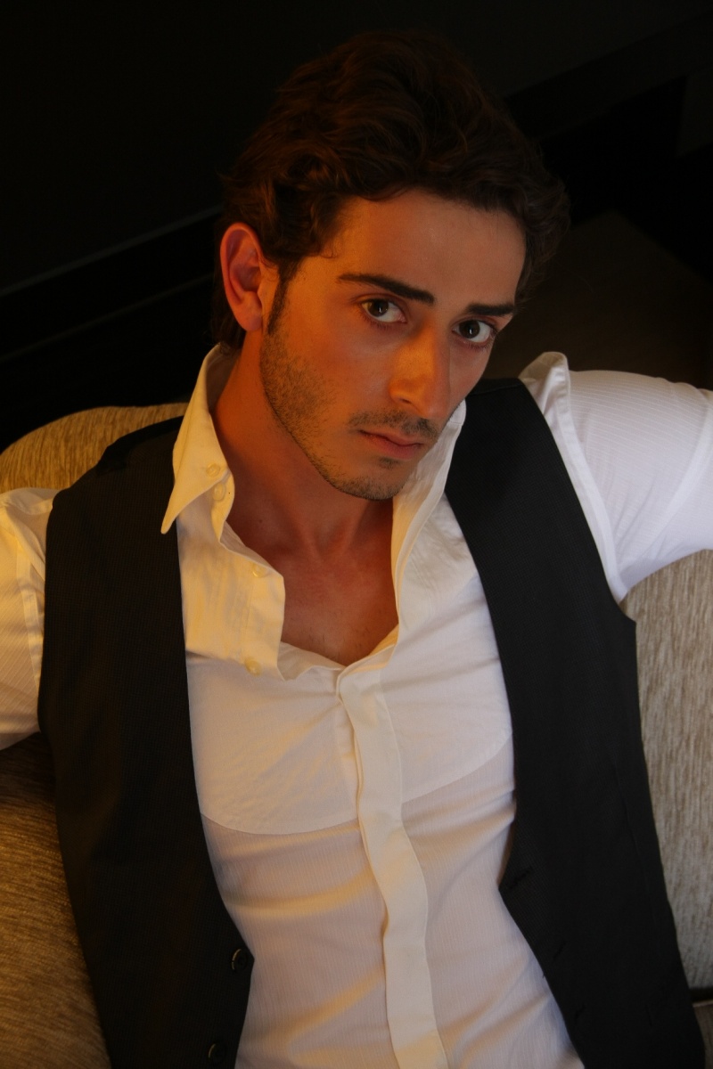 Male model photo shoot of Kayden Tuan in Vuni Palace Hotel-Cyprus