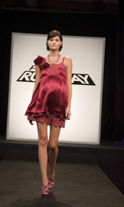 Female model photo shoot of Louise Black Designs in Project Runway, Los Angeles