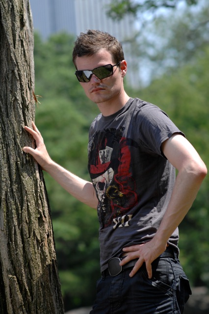 Male model photo shoot of Martin Bartlam in CENTRAL PARK JUNE 2010