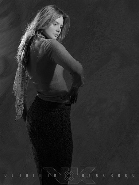 Female model photo shoot of B Victoria by Vladimir Kevorkov