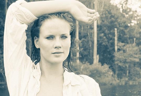 Female model photo shoot of Kyra Platt by John Burke Photography in Sandling Beach