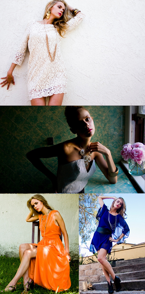 Female model photo shoot of Arina Borodina in Orange