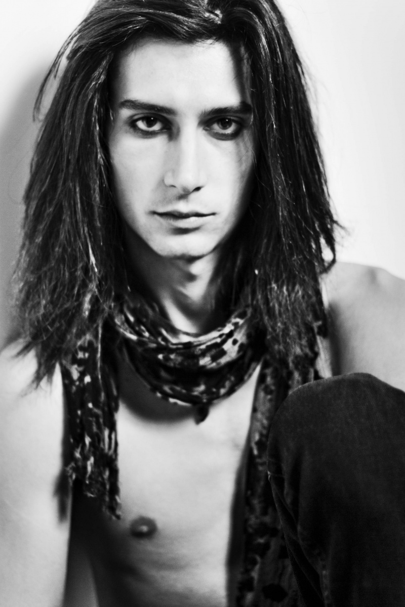 Male model photo shoot of Claudio \\ Johnny Doe in halflightstudio rome