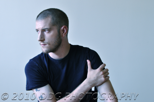 Male model photo shoot of ddgphotogroup and 00000000000000000000001 in Chicago, makeup by Laura Weetzie Wilson