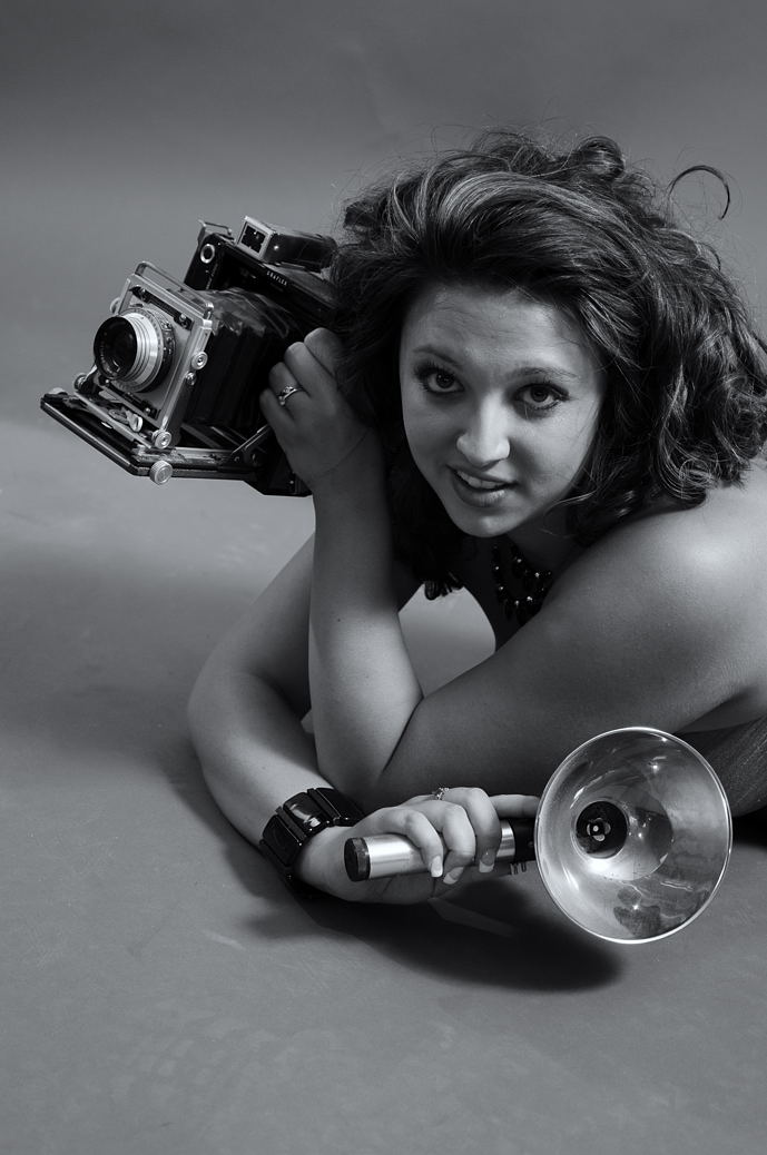 Female model photo shoot of CChauveau by DKImaging