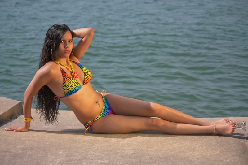 Female model photo shoot of DominicanxMami CJ by Eriks Photography in Lakewood park, oh