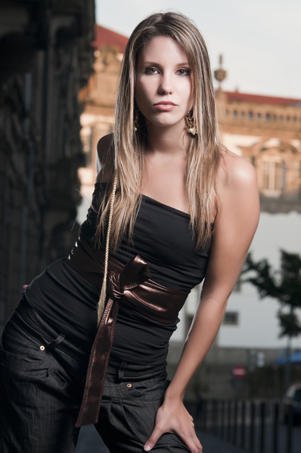 Female model photo shoot of Diana Freitas in Porto