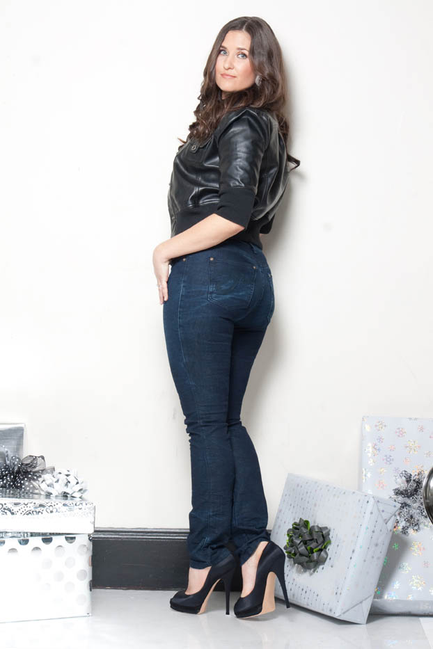 Female model photo shoot of PZI  Jeans in Atlanta, Georgia