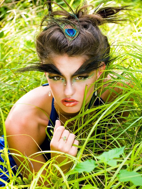 Female model photo shoot of Southatsony Amy Collins in Aldridge Botanical Garden