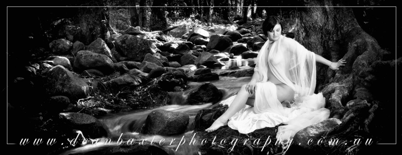 Female model photo shoot of kristy kenning by Dean Baxter Photography in north brisbane,, ceadr creek