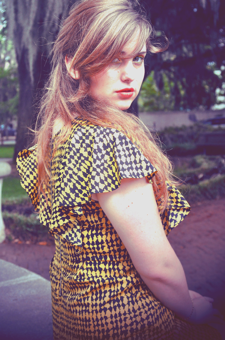 Female model photo shoot of Noom in Savannah, GA