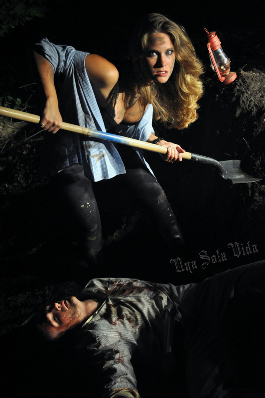 Male and Female model photo shoot of Una Sola Vida and Melissa Marson by Drew Da Artist in Hampton, VA