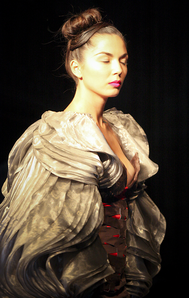 Female model photo shoot of Silvia Brizi in Guildhall Art Gallery - London