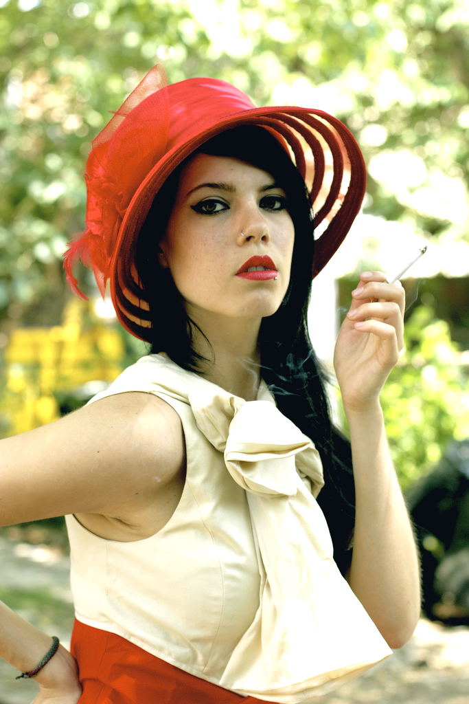 Female model photo shoot of Gioia V