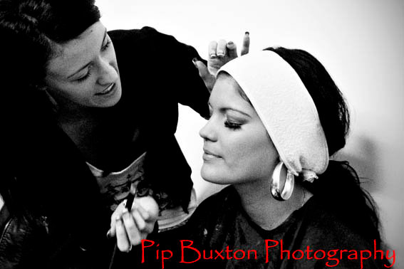 Female model photo shoot of Jezamine Make-up  and Abc1234567 by Pip Buxton Photography in Pop Studios