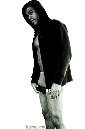 Male model photo shoot of Greg Brutal in London