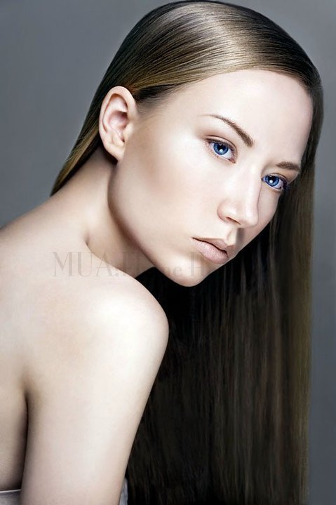 Female model photo shoot of Elaine Harrison Hair and Josephine KHV by Laura Johnston, makeup by Elaine Harrison