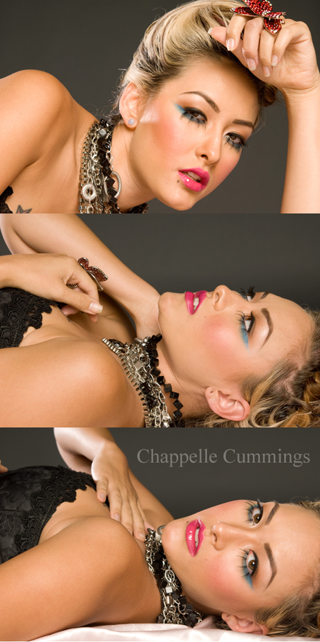 Male and Female model photo shoot of Chappelle Cummings and Secret Weapon in Dallas, Tx, makeup by Jenny Torry