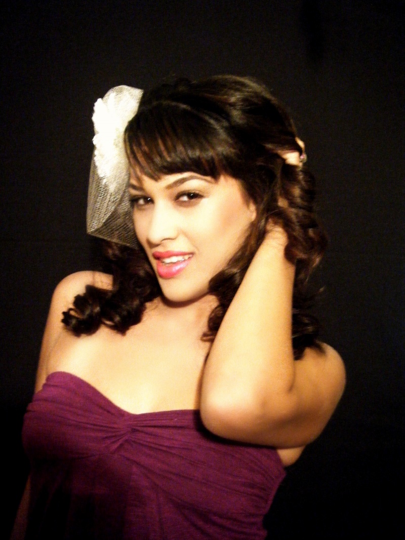 Female model photo shoot of Naysha Cruz, makeup by Dennise MUA