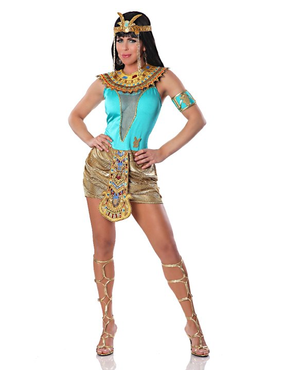 Female model photo shoot of Meghan Jade MUA in Mary in the Playboy Cleopatra Costume