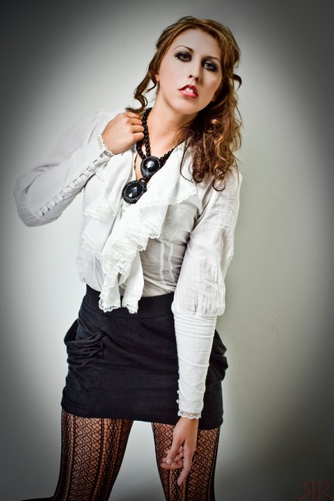 Female model photo shoot of Robin Sparkles by RedrumCollaboration