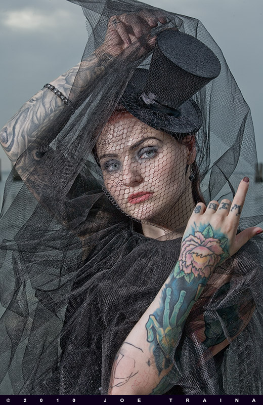 Female model photo shoot of Chrissy inky by Joe Traina Photography