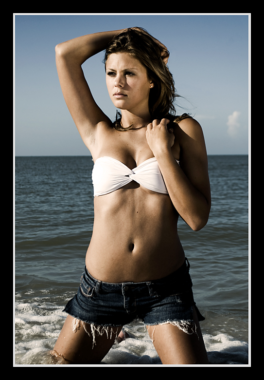 Male and Female model photo shoot of Patrick Speicher and Janie Doeeee in Ft. Myers Beach