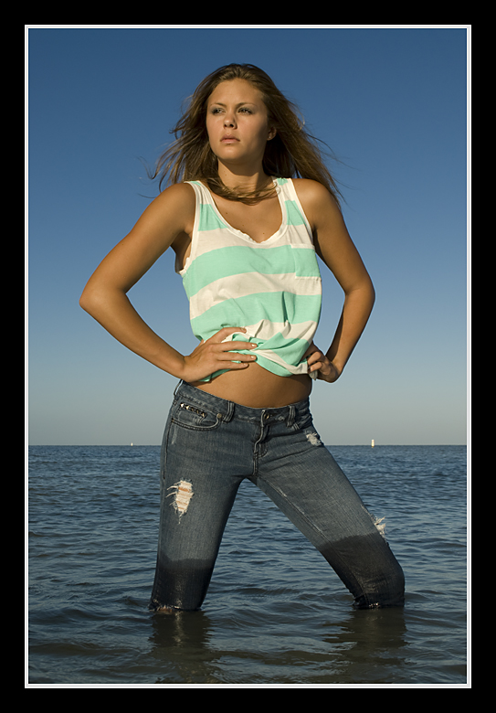 Male and Female model photo shoot of Patrick Speicher and Janie Doeeee in Ft. Myers Beach