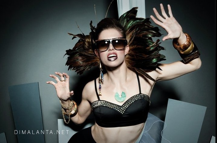 Female model photo shoot of Ervina Topalli in Los Angeles, CA