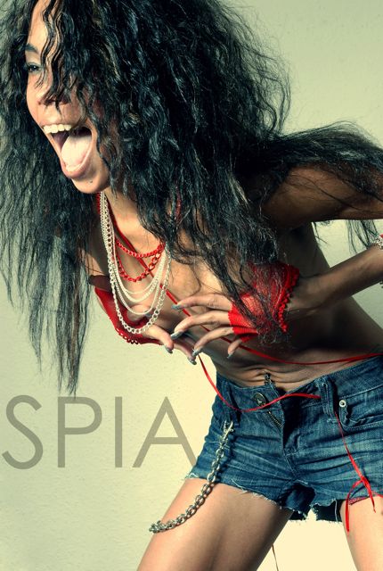 Female model photo shoot of Kharma TAT2 Taylor by SPIA in Houston, TX, wardrobe styled by TaylorMade GenetiX